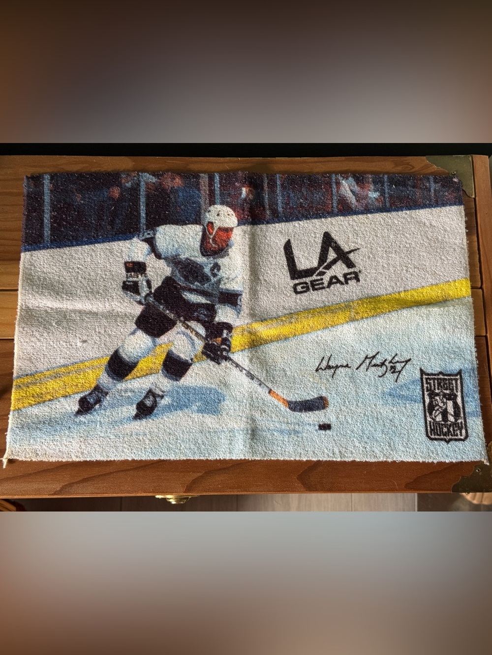 Wayne Gretzky LA Gear Street Hockey Vintage Promo Terry Towel LA Kings 90s
